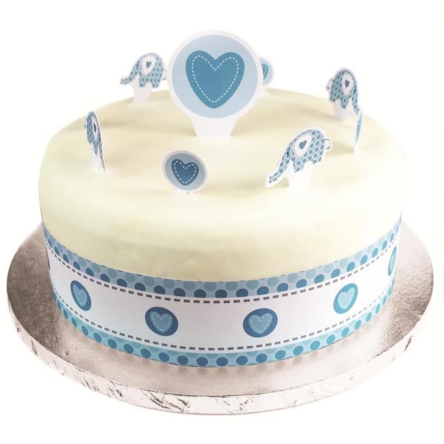 Silver Round Cake Drum 25cm