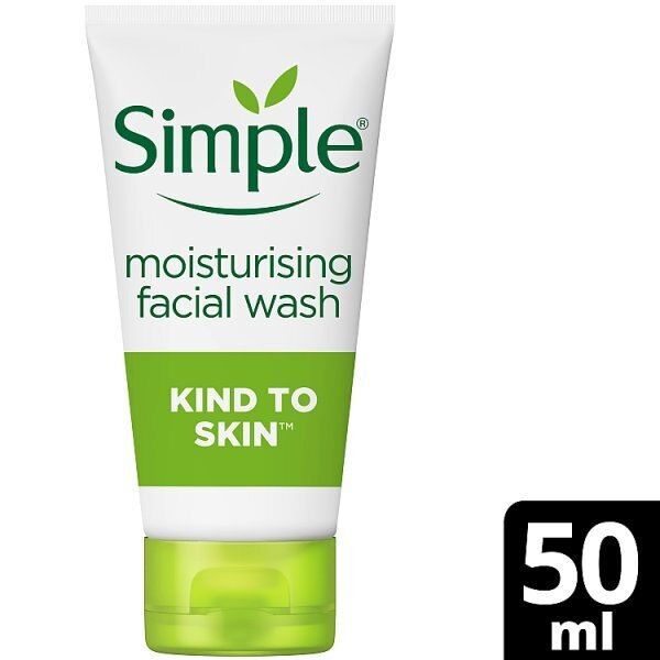 Simple Kind to Skin Moisturising Facial Wash 50ml 50ML