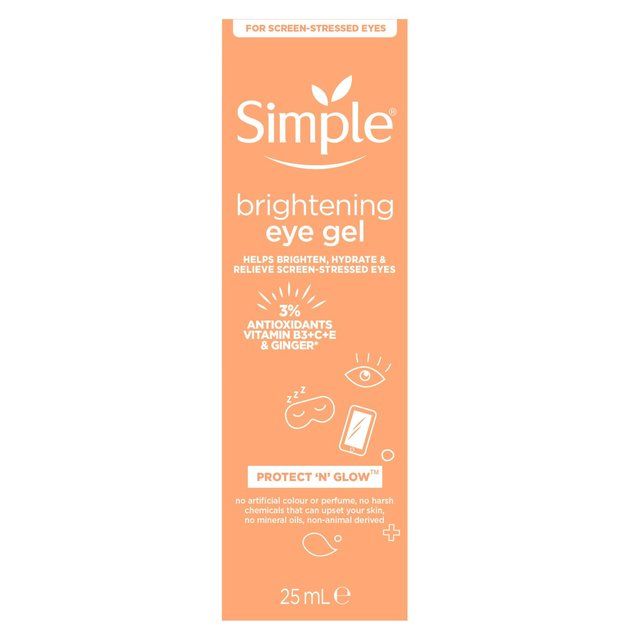 Simple Protect 'n' Glow Eye Gel 25ml