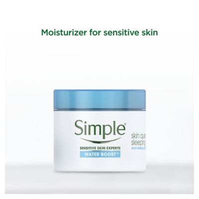 Simple Water Boost Moisturiser Skin Quench Sleeping Cream 50ml