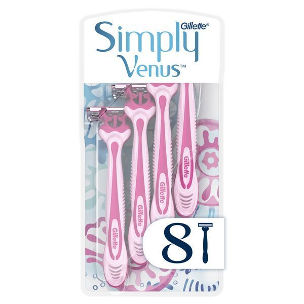 Simply Venus Disposable Razors x8