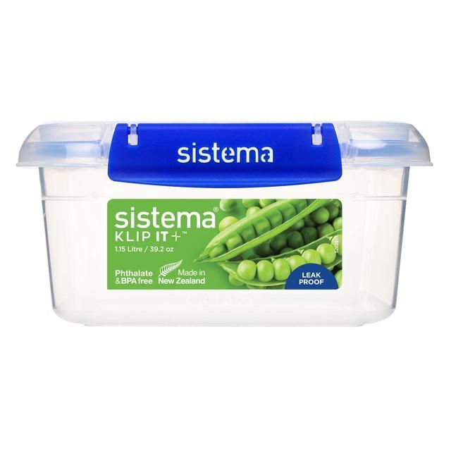 Sistema 1.15L Square Klip It Plus 3 Pack 3 per pack