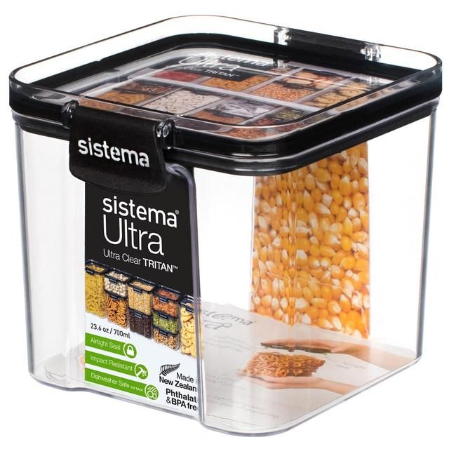 Sistema 700ml Tritan Ultra Square Storage