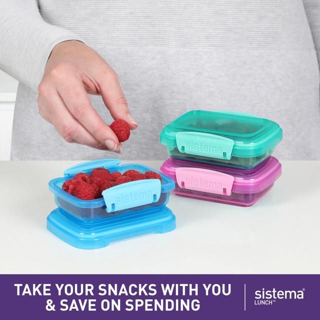 Sistema Lunch Food Storage Containers 3x200ml