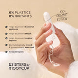 &SISTERS by Mooncup Gynaecologist Approved Non-Applicator Tampons Heavy   14 per pack