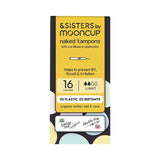 &SISTERS by Mooncup Organic Cotton Tampons with Eco Applicator - Light 16 Pack - McGrocer