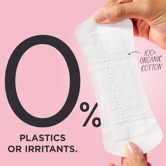 &SISTERS by Mooncup Organic Liners Toxin-free Bio-wrapped   24 per pack - McGrocer