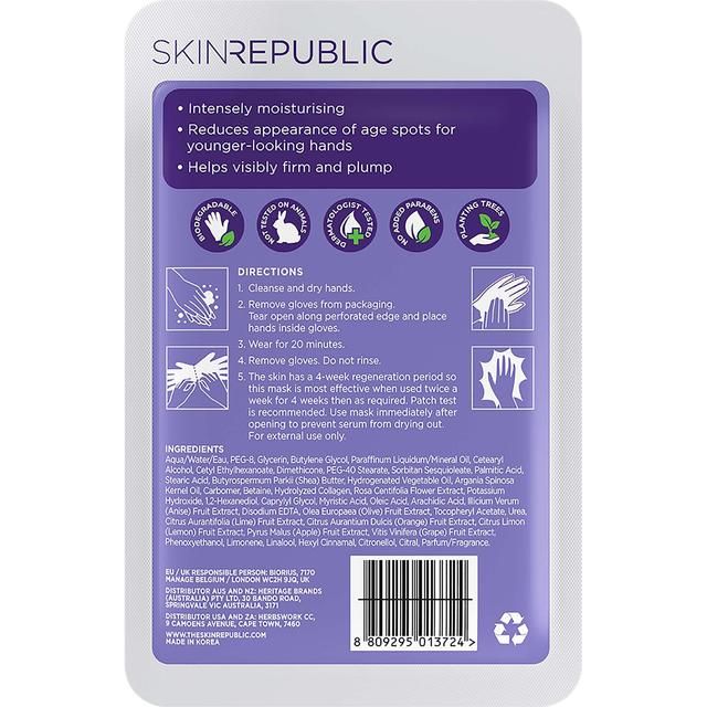 Skin Republic Hand Repair Anti-Aging Mask 18g