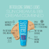 Skinnies Looks Tinted SPF 30 Medium BB Cream Vegan 75ml