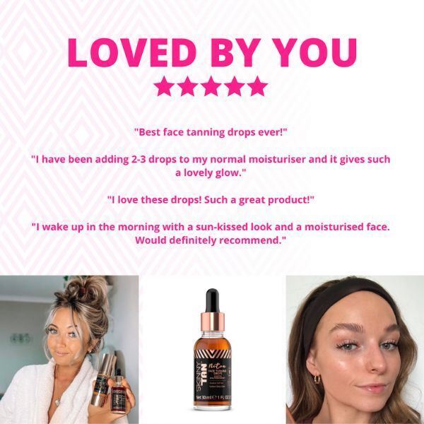 Skinny Tan Notox Face Tanning Drops with Vegan Collagen 30ml