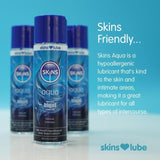 Skins Aqua Water Based Lubricant   130ml