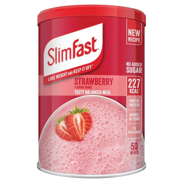 SlimFast 50 Serves Strawberry Powder 1.825kg