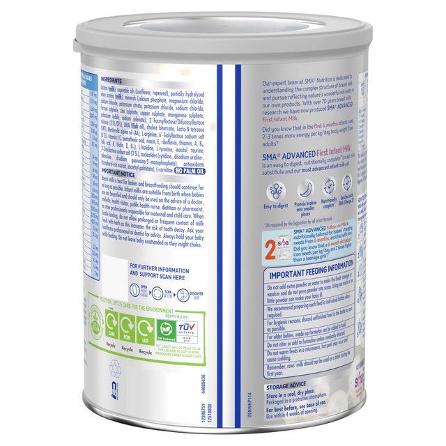 SMA Advanced 1 First Milk Powder From Birth 800g
