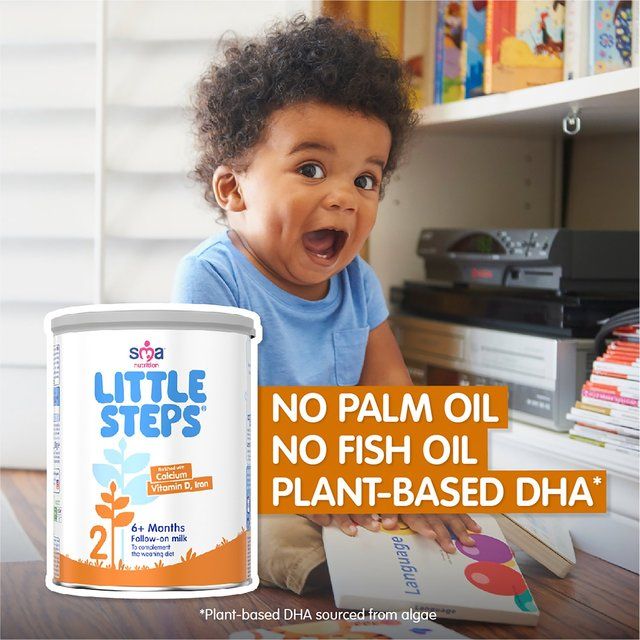 SMA Little Steps 2 Follow-on Milk Powder 6 mths+ 800g
