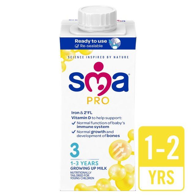 SMA Pro 3 Growing up Milk Ready to Use 1-3 Yrs 200ml