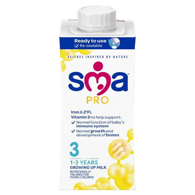 SMA PRO Growing up Baby Milk Liquid Ready To Feed 200ml