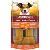 SmartBones 2 Medium Sweet Potato Rawhide Free Bone Dog Treats 158g