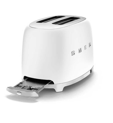 Smeg 2 Slice Toaster White