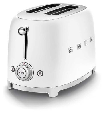 Smeg 2 Slice Toaster White