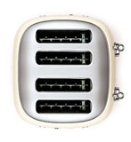 Smeg 4 Slice Toaster Cream