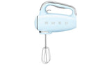 Smeg HMF01PBUK 50's Style Retro Electric Hand Mixer - Blue