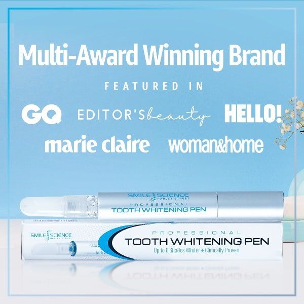 Smile Science Harley Street Professional Teeth Whitening Pen