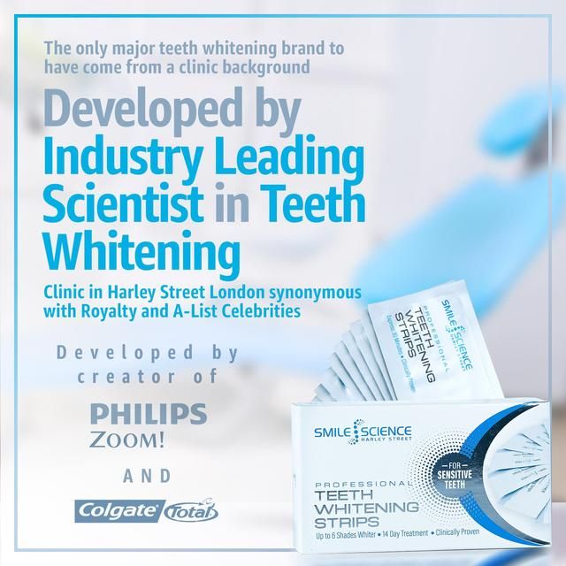 Smile Science Professional Teeth Whitening Strips