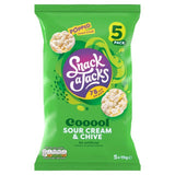 Snack a Jacks Sour Cream & Chive Multipack Rice Cakes   5 per pack