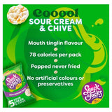 Snack a Jacks Sour Cream & Chive Multipack Rice Cakes   5 per pack