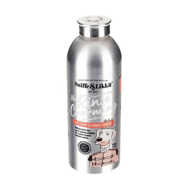 Sniffe & Likkit No Rinse Charming Dry Shampoo Powder Shower For Dogs 90g