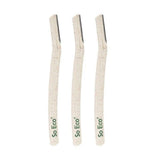 So Eco Eyebrow Razors - 3 Pack