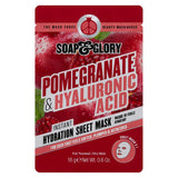 Soap & Glory Pomegranate & Hyaluronic Acid Instant Hydration Sheet Mask