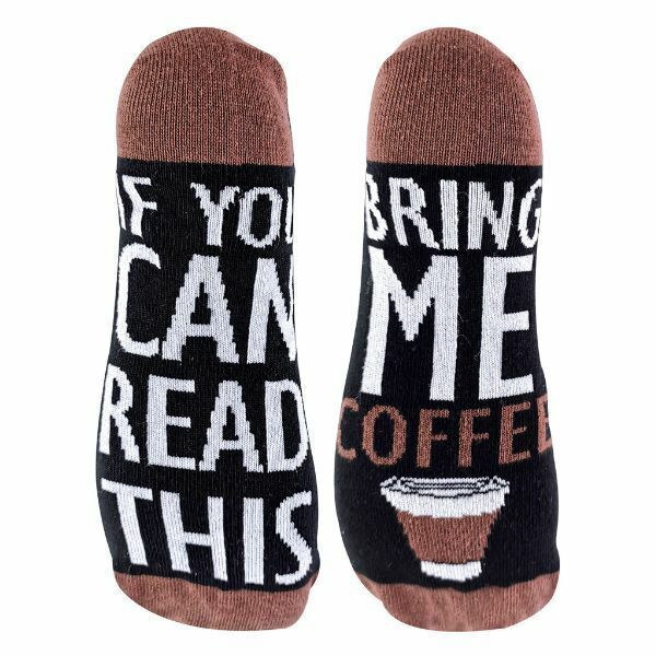 Sock Snob If You Can Read This Bring Me... Socks 4-8 UK Coffee / 1EA