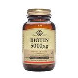 Solgar Biotin Vegetable Capsules 5000ug 50 per pack