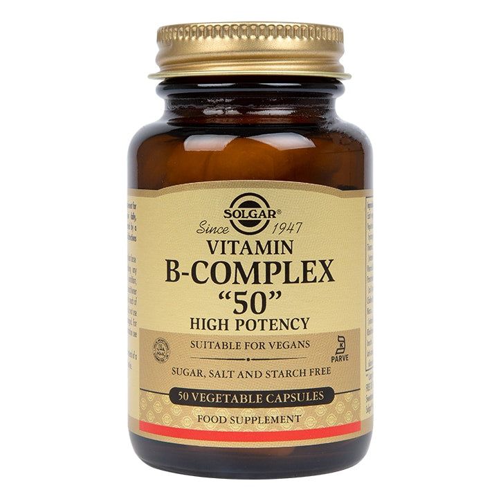 Solgar Vitamin B-Complex 100 Extra High Potency 250 Vegi Capsules
