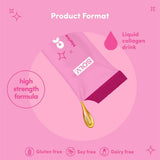 SOLV Blood Orange Liquid Marine Collagen Sachet 14 Pack