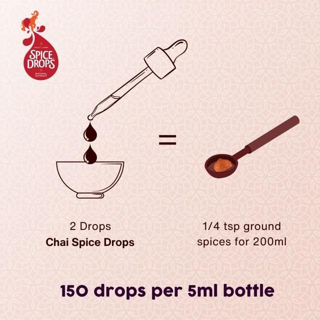 Spice Drops Concentrated Natural Chai Spices Extract    5ml
