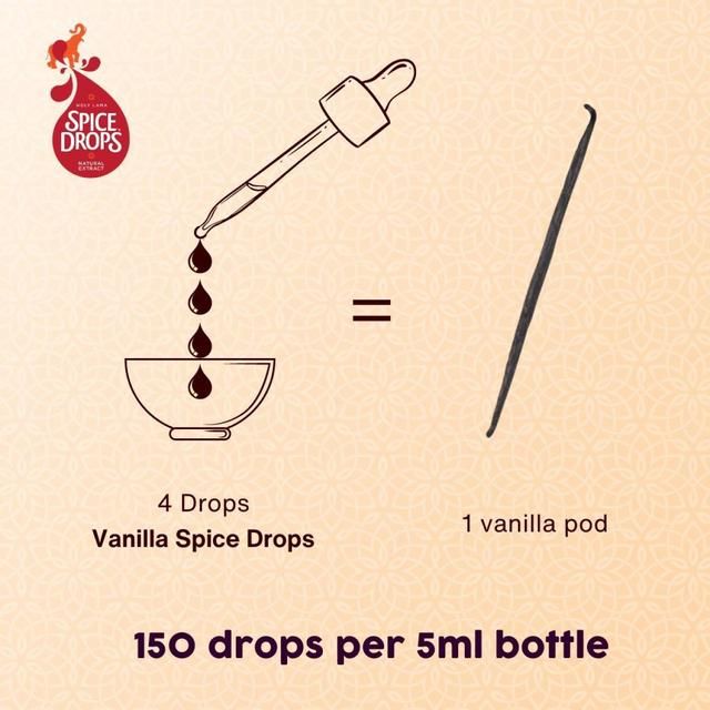 Spice Drops Concentrated Natural Vanilla Extract 5ml