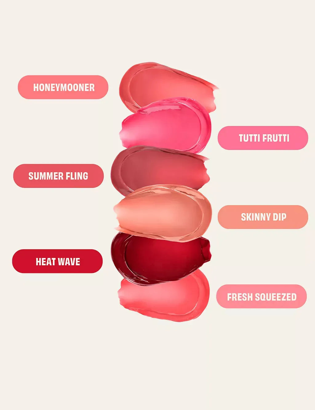 Splashtint Moisturising Dewy Lip Tint 6ml Dark Red