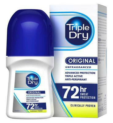 Triple Dry Fragrance-free Antiperspirant Roll On 50ml GOODS Boots