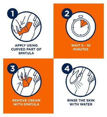 Veet Men Total Pro Hair Removal Cream Chest & Body Normal Skin - 200ml Men's Toiletries Boots