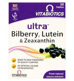 Vitabiotics Ultra Bilberry, Lutein & Zeaxanthin - 30 Tablets Vitamins, Minerals & Supplements Boots
