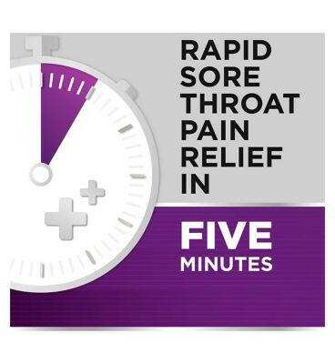 Strepsils Extra Blackcurrant Lozenges for sore throat x24 GOODS Boots