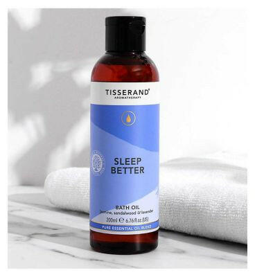 Tisserand Aromatherapy Sleep Better Bath Oil - 200ml Sleep & Relaxation Boots