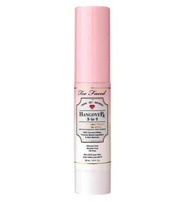 Too Faced Hangover Doll-Size 3-in-1 Primer Setting Spray 30ml Make Up & Beauty Accessories Boots