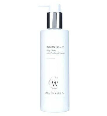 The White Collection Indian Island Body Lotion 250ml Body Care Boots