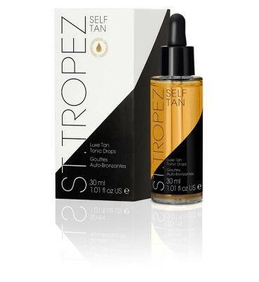 St Tropez Luxe Tan Tonic Glow Drops 30ml Make Up & Beauty Accessories Boots