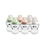 Tommee Tippee Natural Start Anti-Colic Baby Bottle, Slow Flow Breast-Like Teat, Anti-Colic Valve, Self-Sterilising, Pack of 6 Toys & Kid's Zone Boots