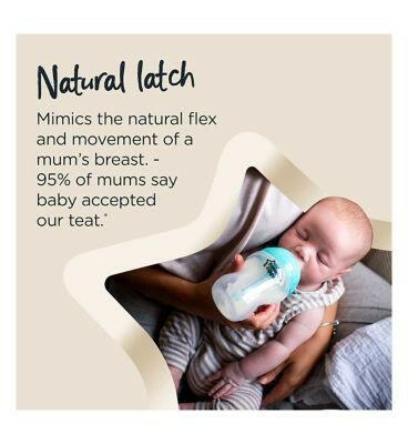 Tommee Tippee Advanced Anti-Colic Baby Bottle, 260ml, Self-Sterilising, Pack of 1 Baby Accessories & Cleaning Boots