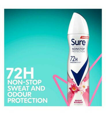 Sure Bright Bouquet Nonstop Protection Anti-perspirant Deodorant Aerosol 250 ml Deodorants Boots